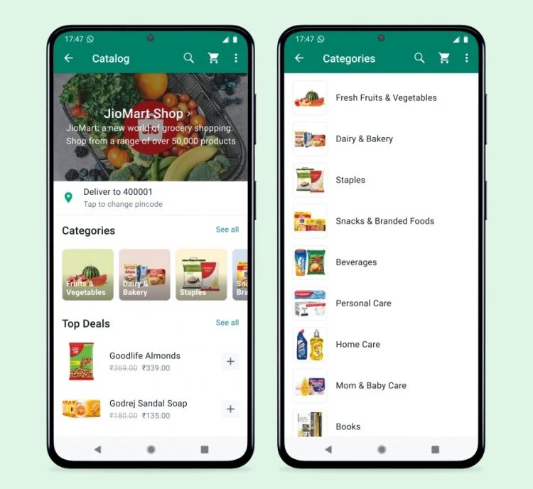 JioMart – WhatsApp partnership: An end-to-end new shopping experience