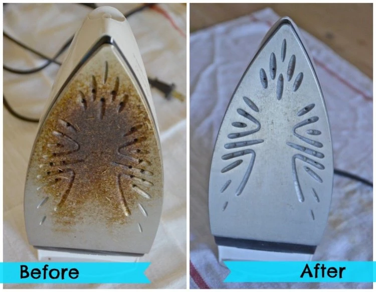 These tips will help you remove burnt spots underneath your iron....
